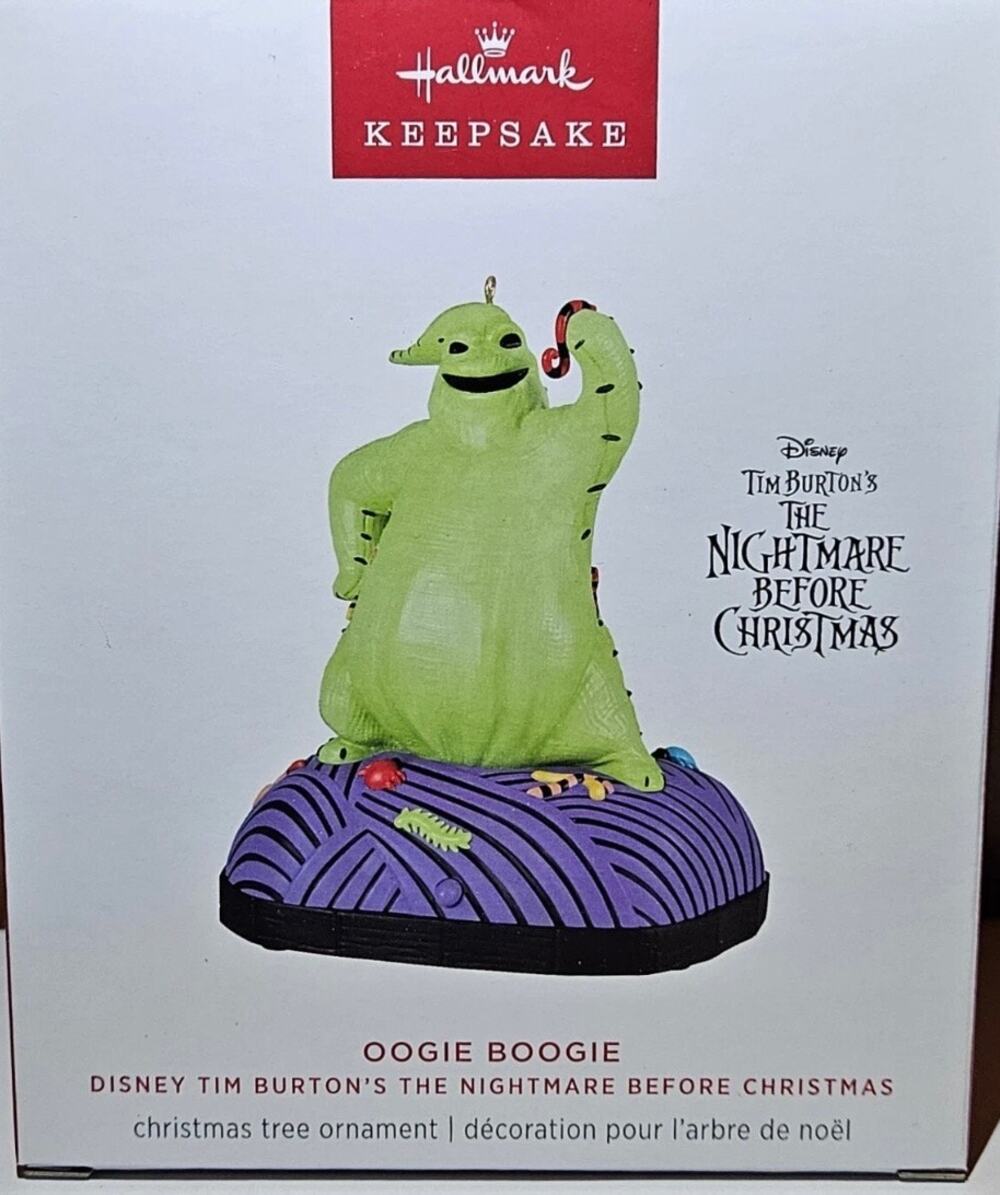 OOGIE BOOGIE Sound Motion magic Hallmark 2024 Nightmare Before Christmas Disney